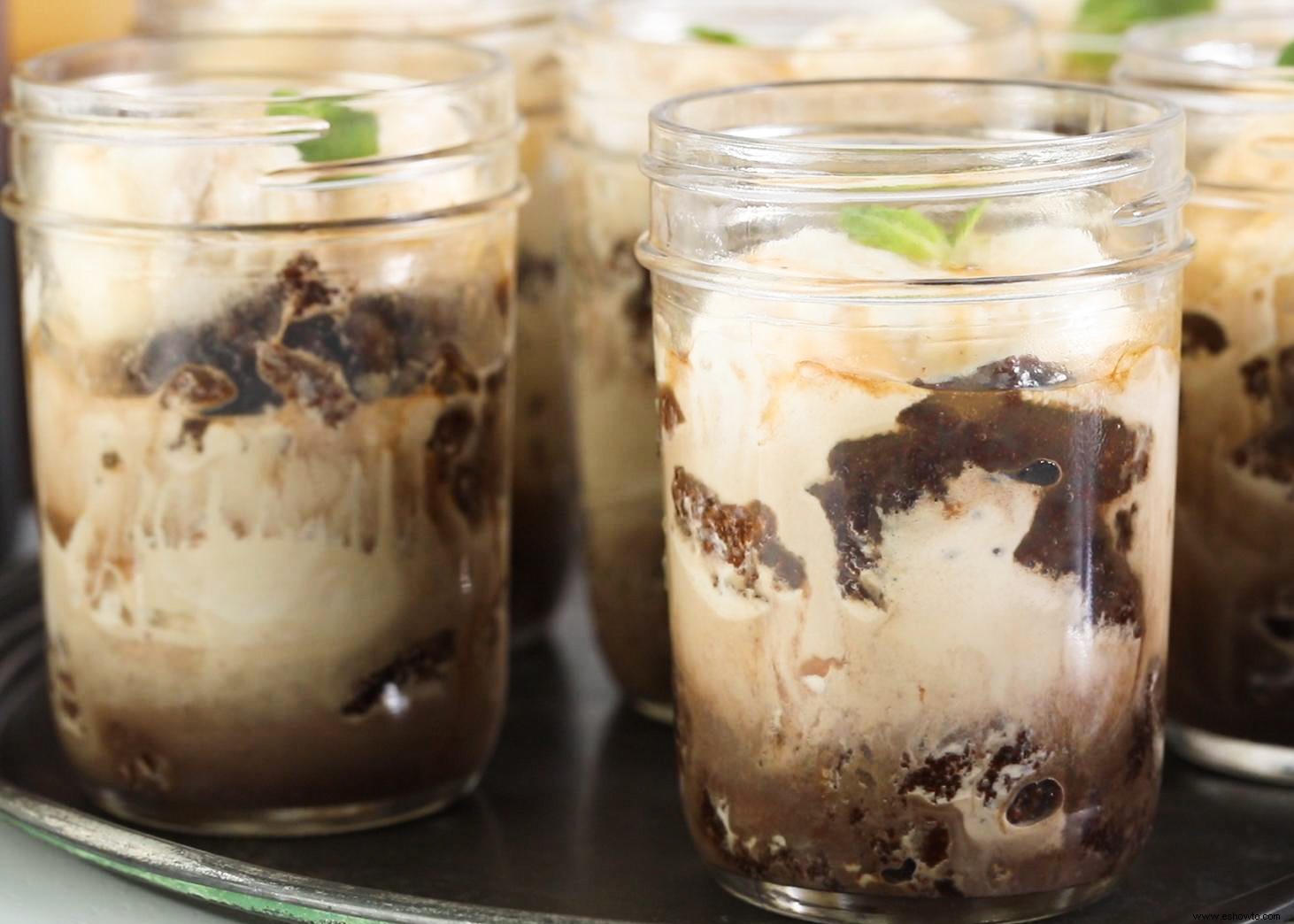 Trifles Affogato borrachos 