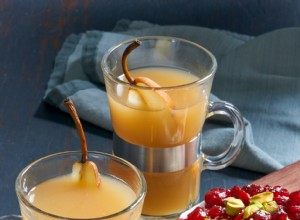 Toddy de Pera y Jengibre en Olla Lenta: Receta Cálida y Reconfortante para Invierno