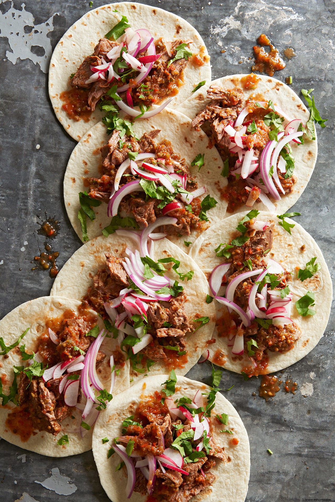 Tacos de carne de habanero 