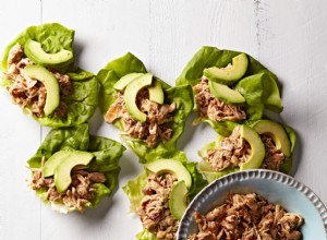 Wraps de Lechuga con Pollo al Chipotle y Aguacate: Receta Fácil en Olla Lenta