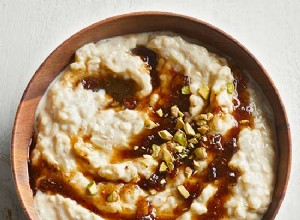 Arroz con Leche Especiado con Jengibre y Sirope de Dátiles y Pimienta