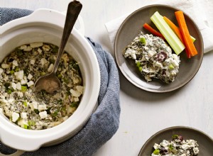 Dip de espinacas con ajo y queso feta en olla a presión: receta fácil y sabrosa