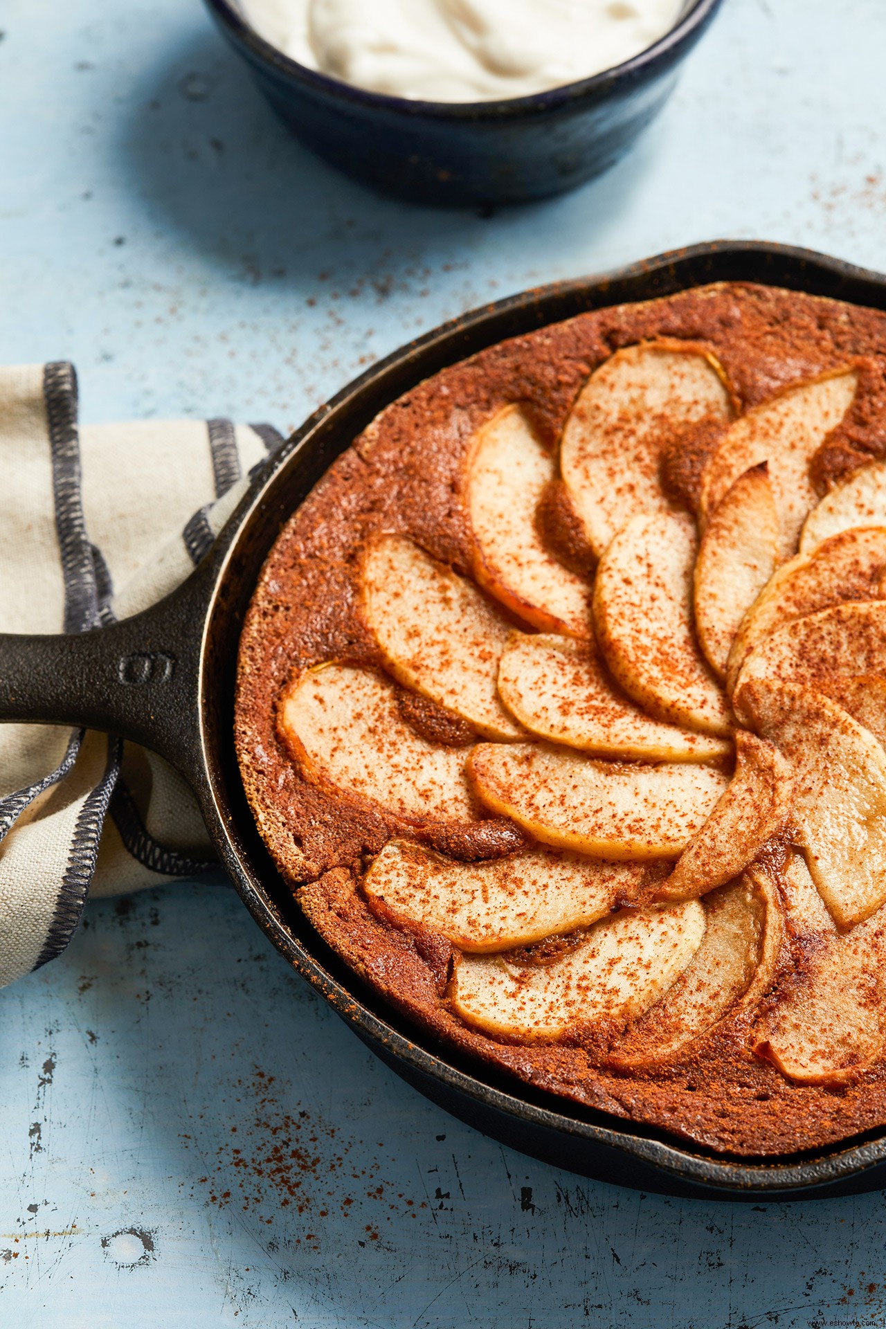 Pan De Jengibre De Manzana A La Sartén 