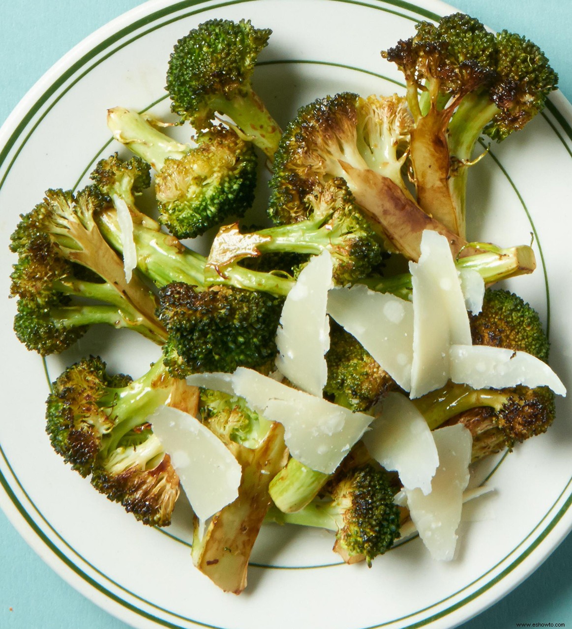 Brócoli asado con balsámico 