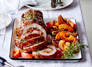 Asado de Lomo de Cerdo Relleno de Frutas Secas con Manzanas: Receta Exquisita