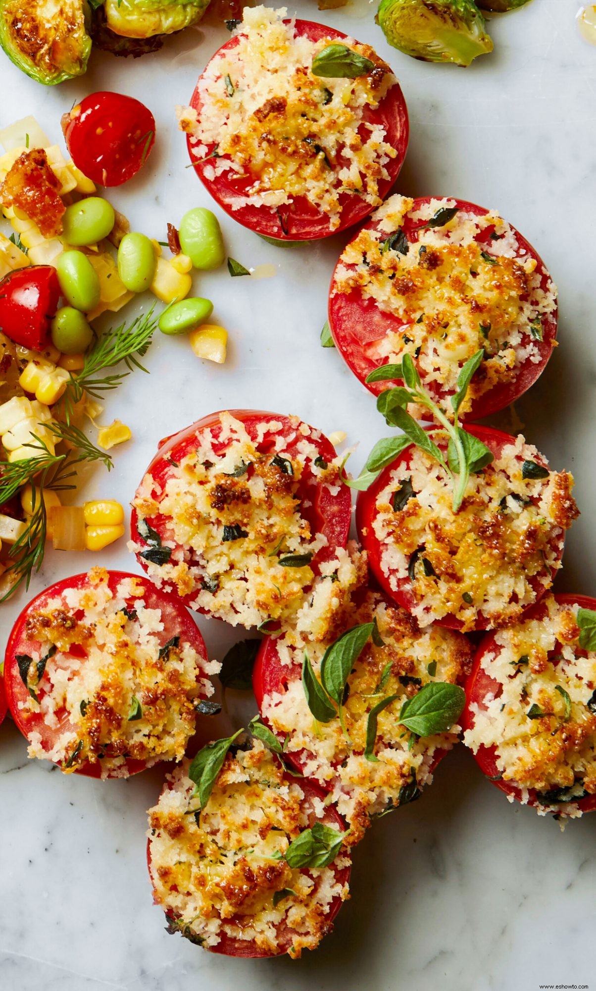 Tomates Pera Asados ​​Al Horno 