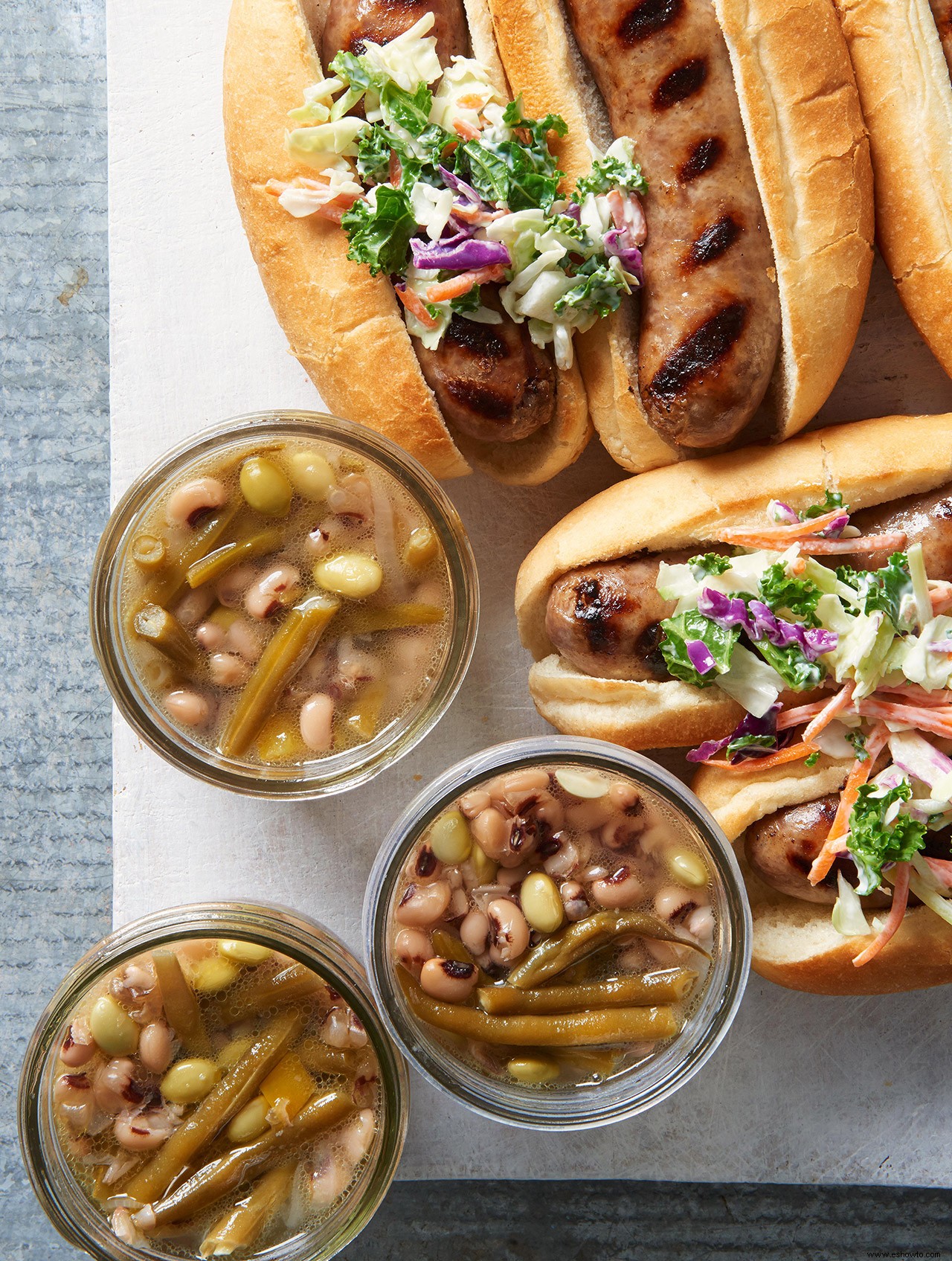 Ensalada De Tres Frijoles En Escabeche 