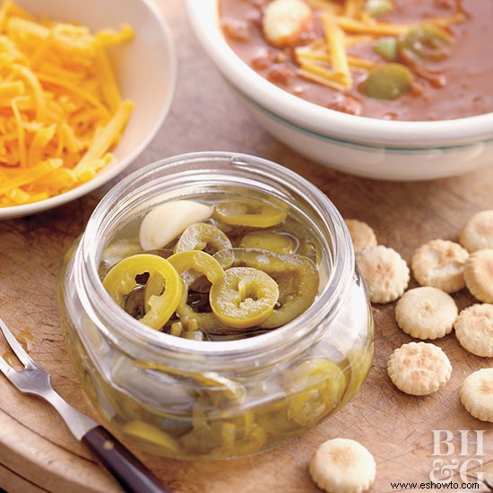 Chiles Verdes En Escabeche 