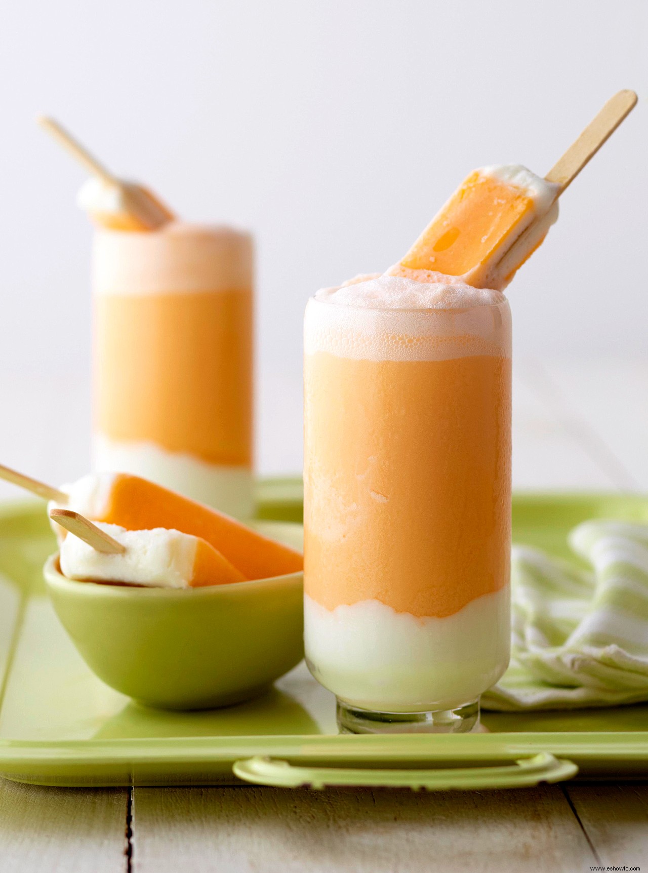 Batido de crema de naranja 