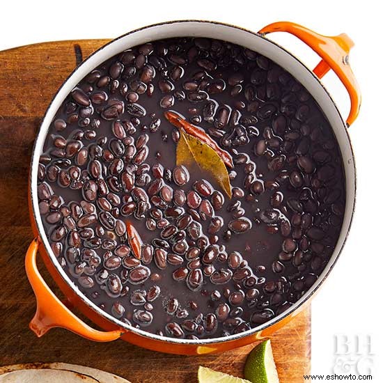 Frijoles negros de lotes grandes 