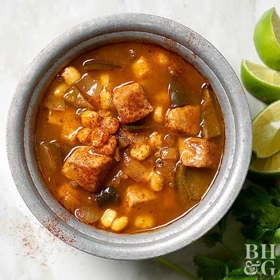 Guiso de Chile Verde en Olla de Cocción Lenta 