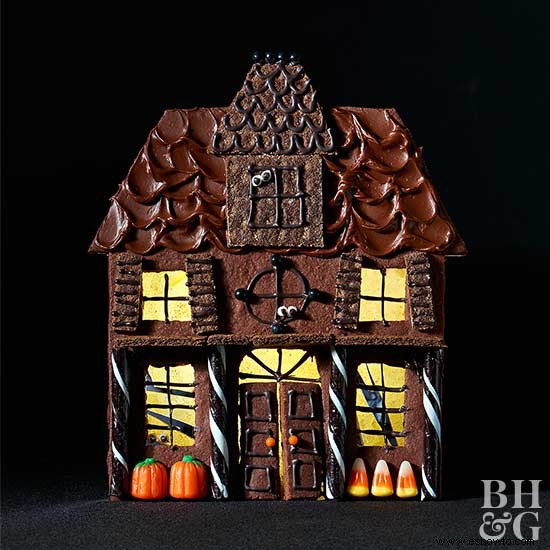casa embrujada de chocolate 