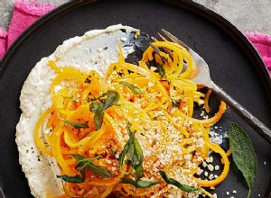 Fideos de Calabaza Butternut con Ricotta Cremosa y Salvia Crujiente: Receta Fácil y Saludable