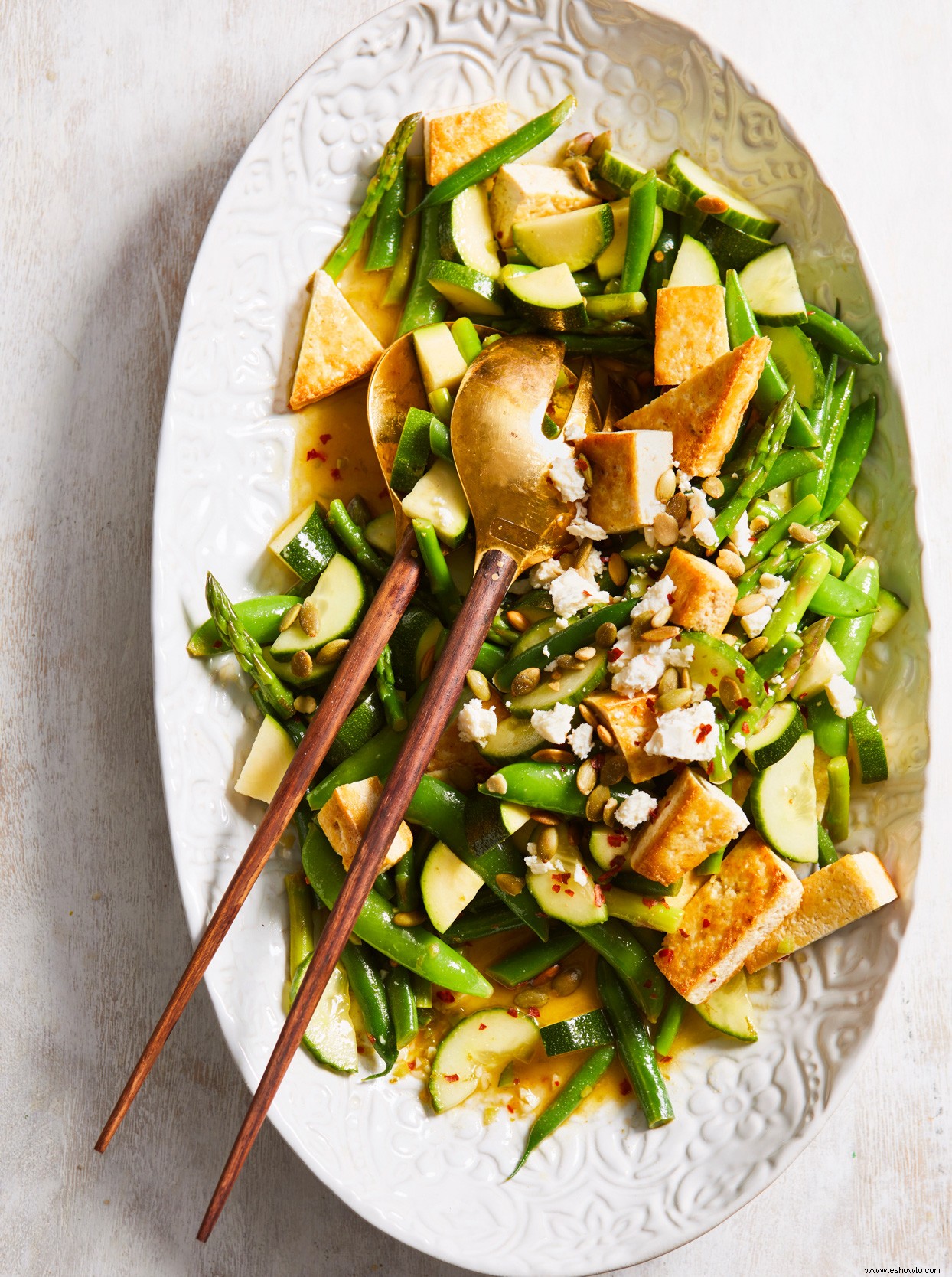 Ensalada Picada Todo-Verde 