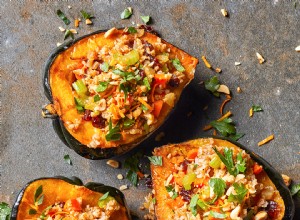 Calabaza Bellota Rellena de Bulgur: Receta Saludable y Otoñal