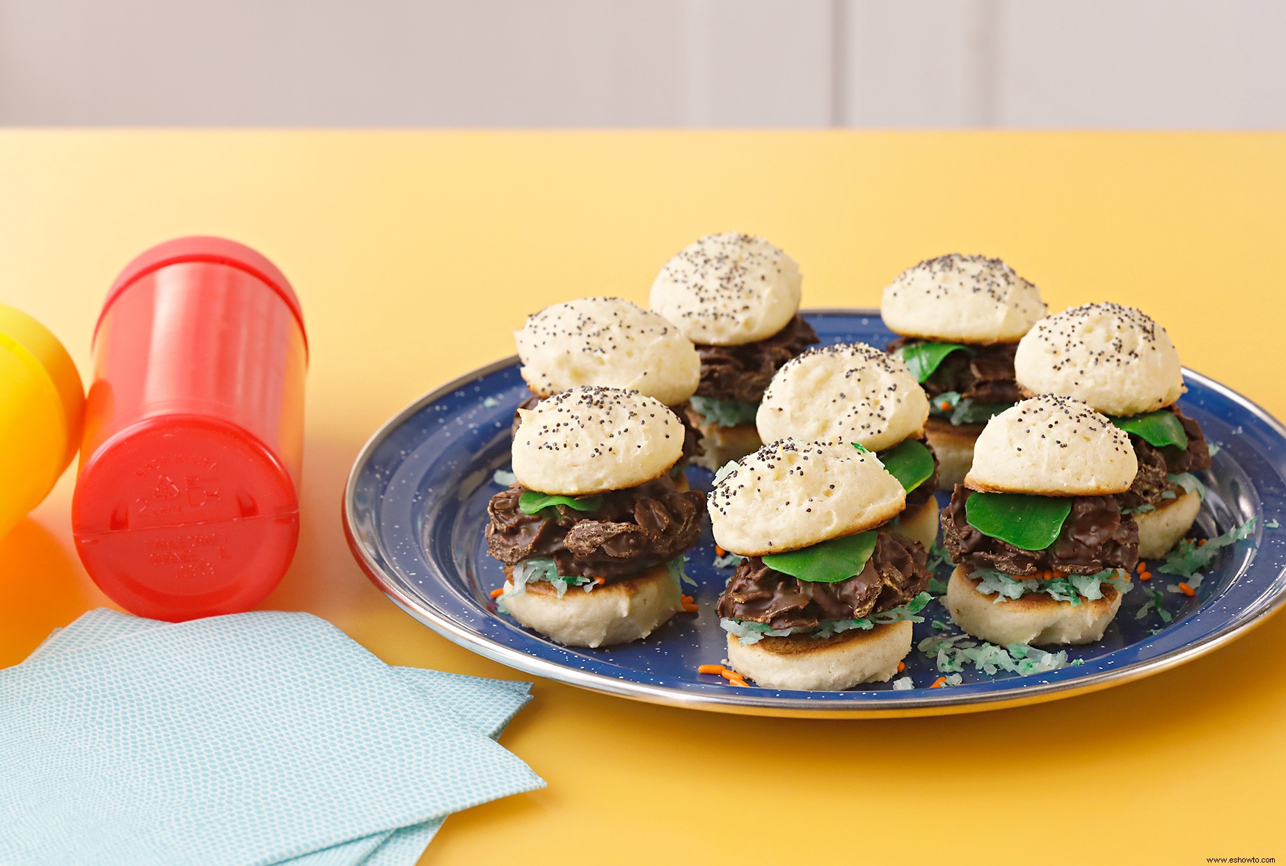 Galletas de sándwich de barbacoa 