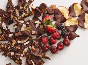 Corteza de Chocolate Paleo con Frutas Bañadas: Receta Fácil y Saludable