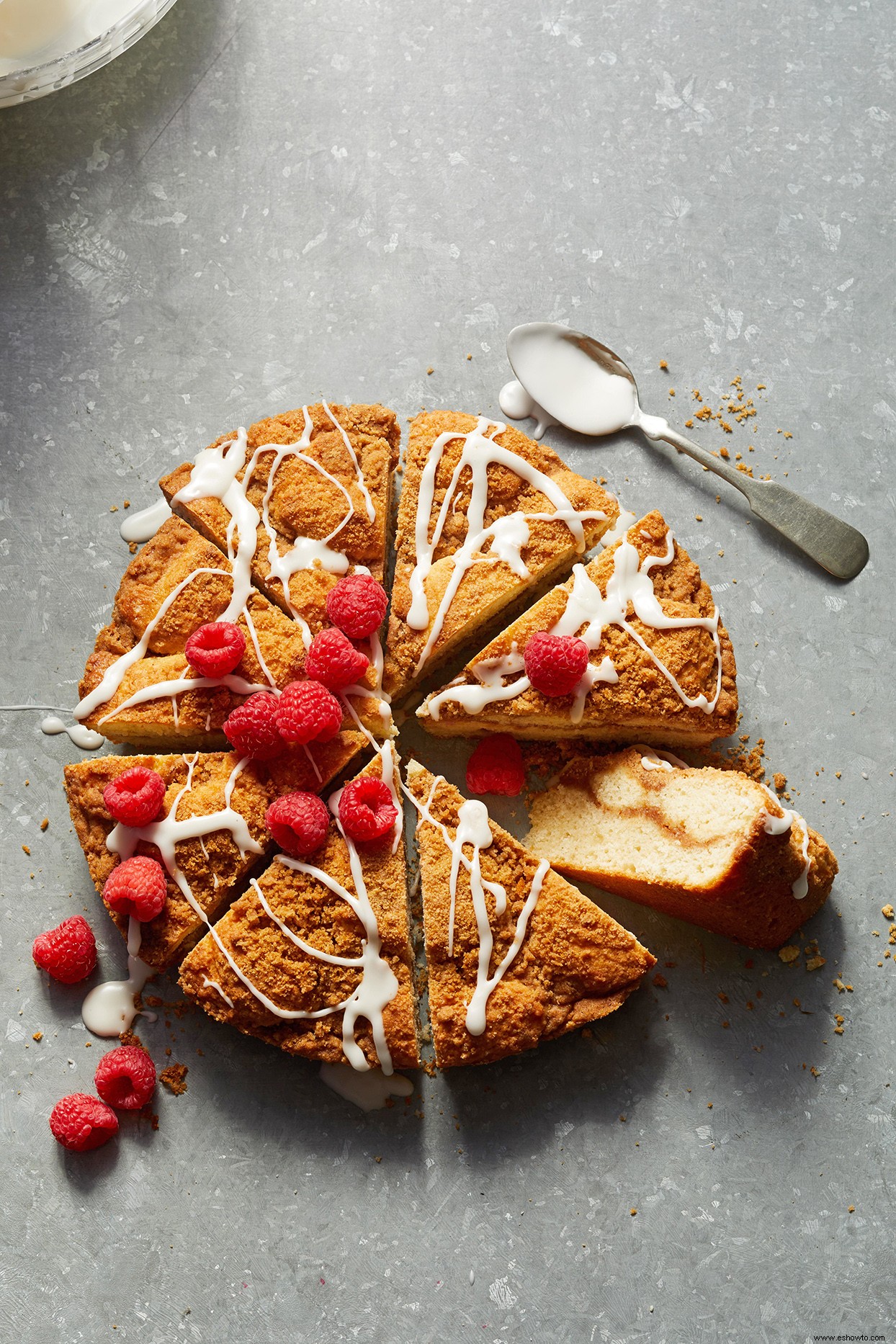 Pastel De Café Streusel De Canela 