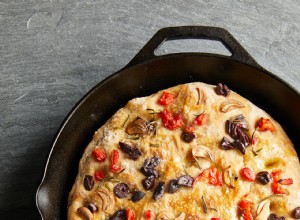 Focaccia sin Amasar en Sartén de Hierro Fundido: Crujiente por Fuera, Suave por Dentro