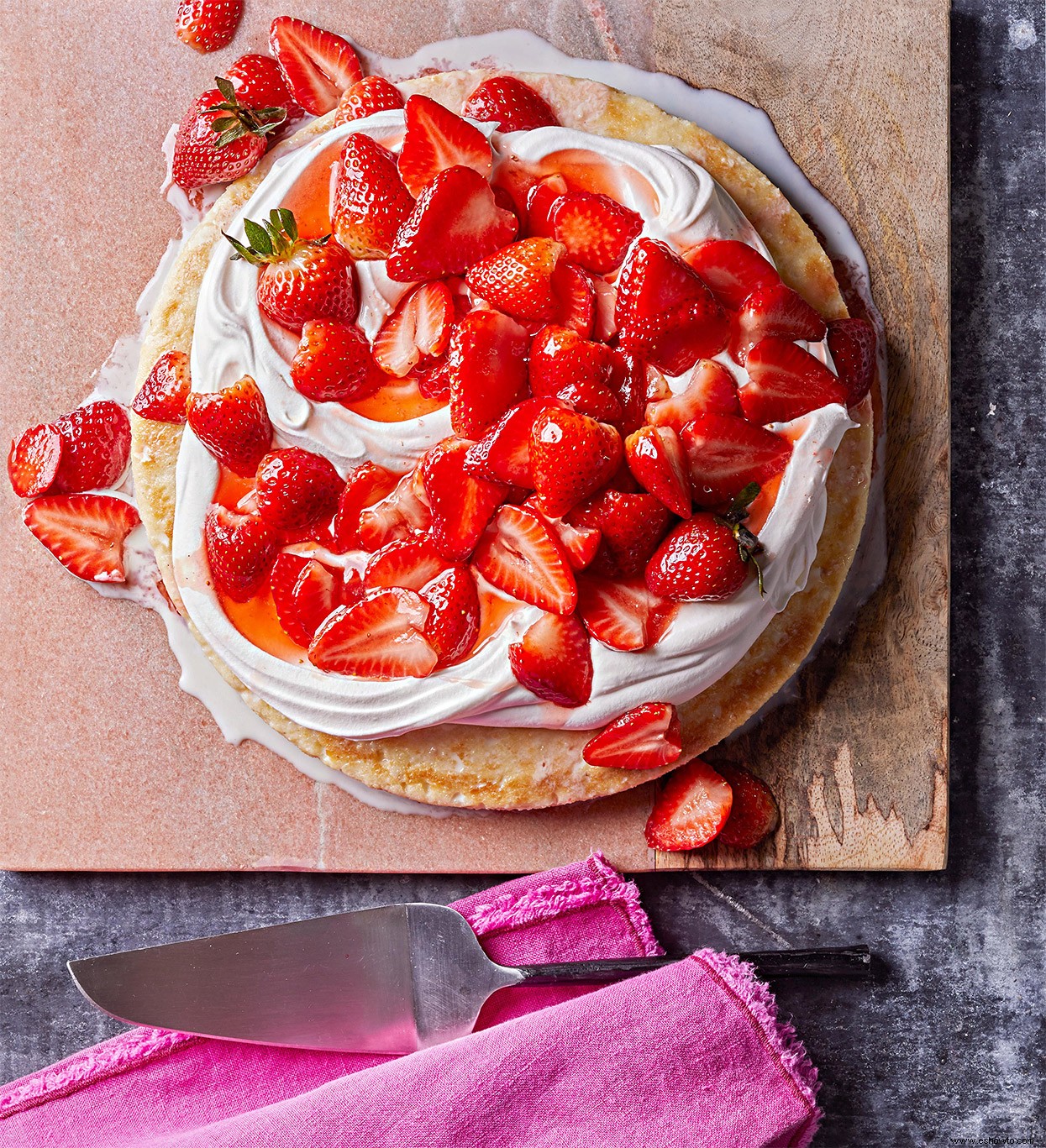 Tarta de Fresas Tres Leches 