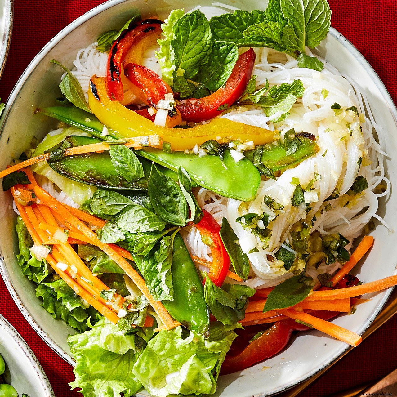 Ensalada De Fideos Al Estilo Vietnamita 