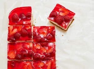 Barras de Crema de Bayas con Corteza de Pretzel Crujiente: Receta Veraniega Imperdible