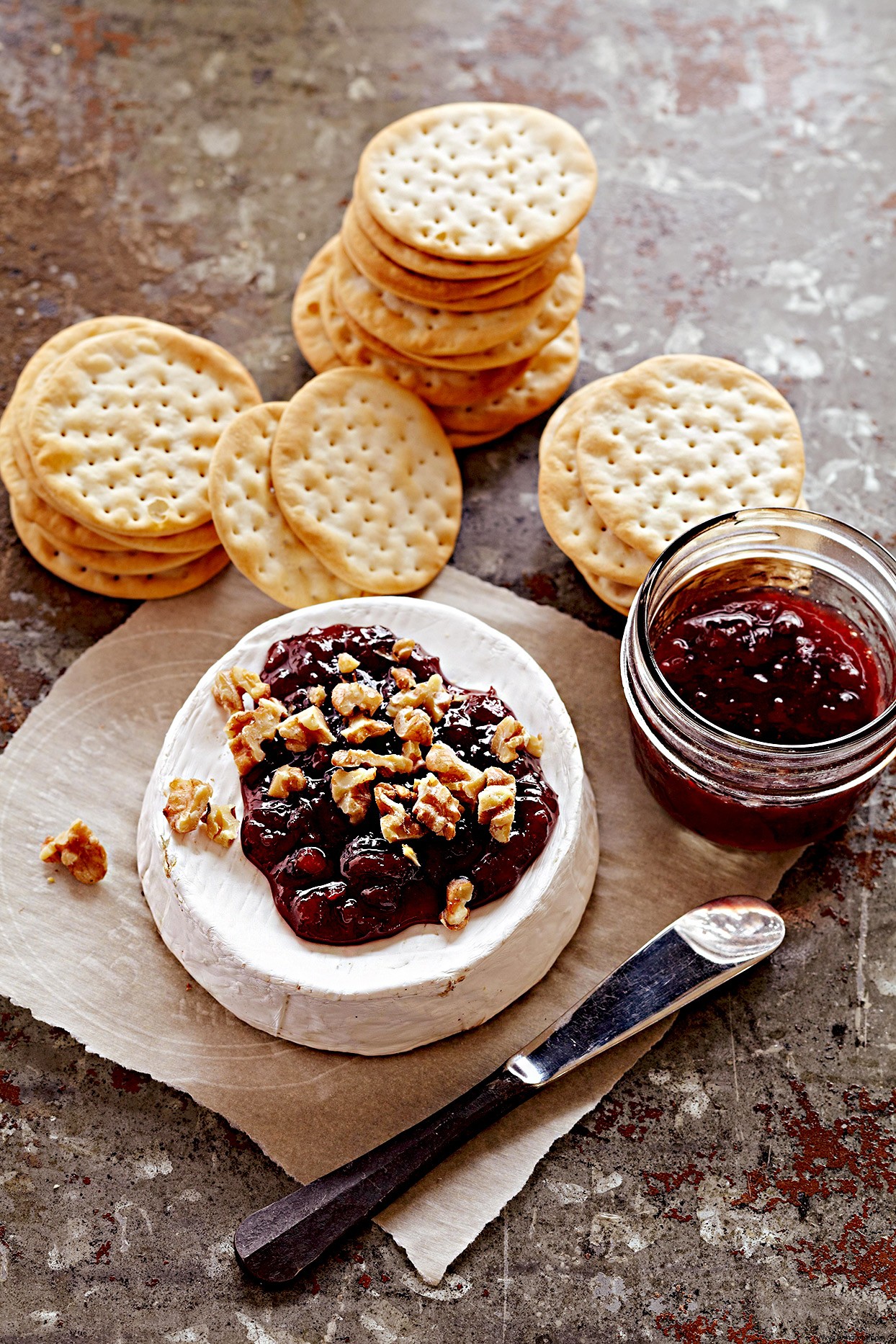 Conserva de Ciruelas y Nueces Tostadas 