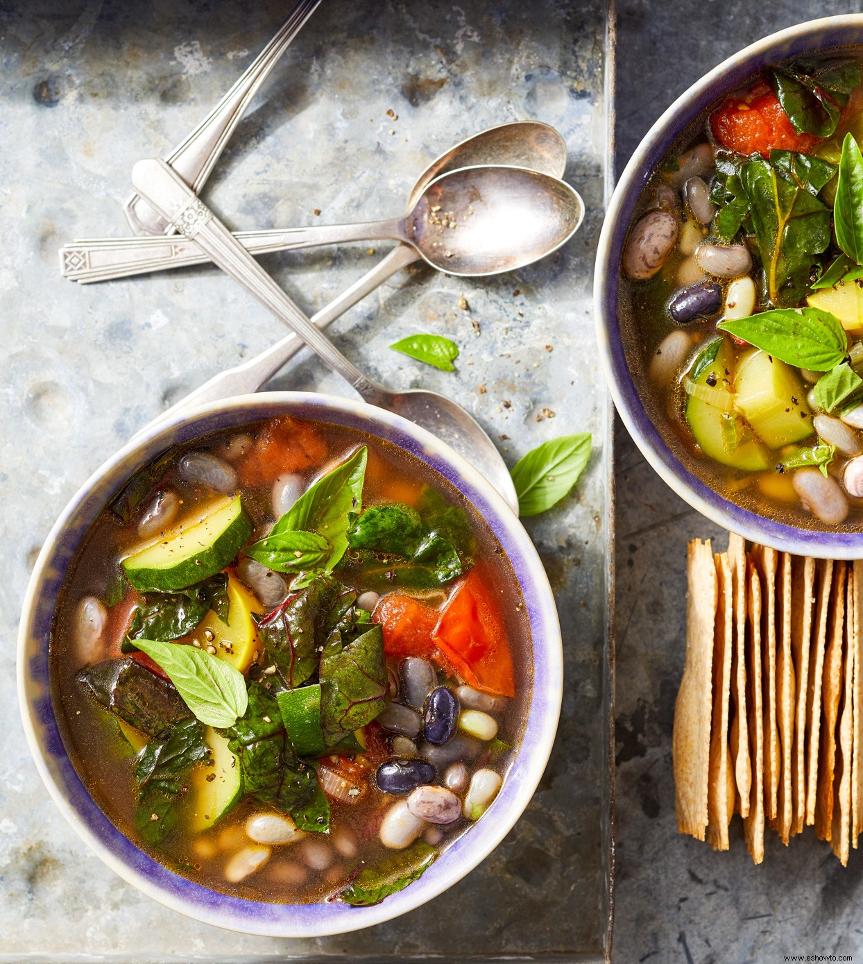 Sopa De Frijoles De Verano 