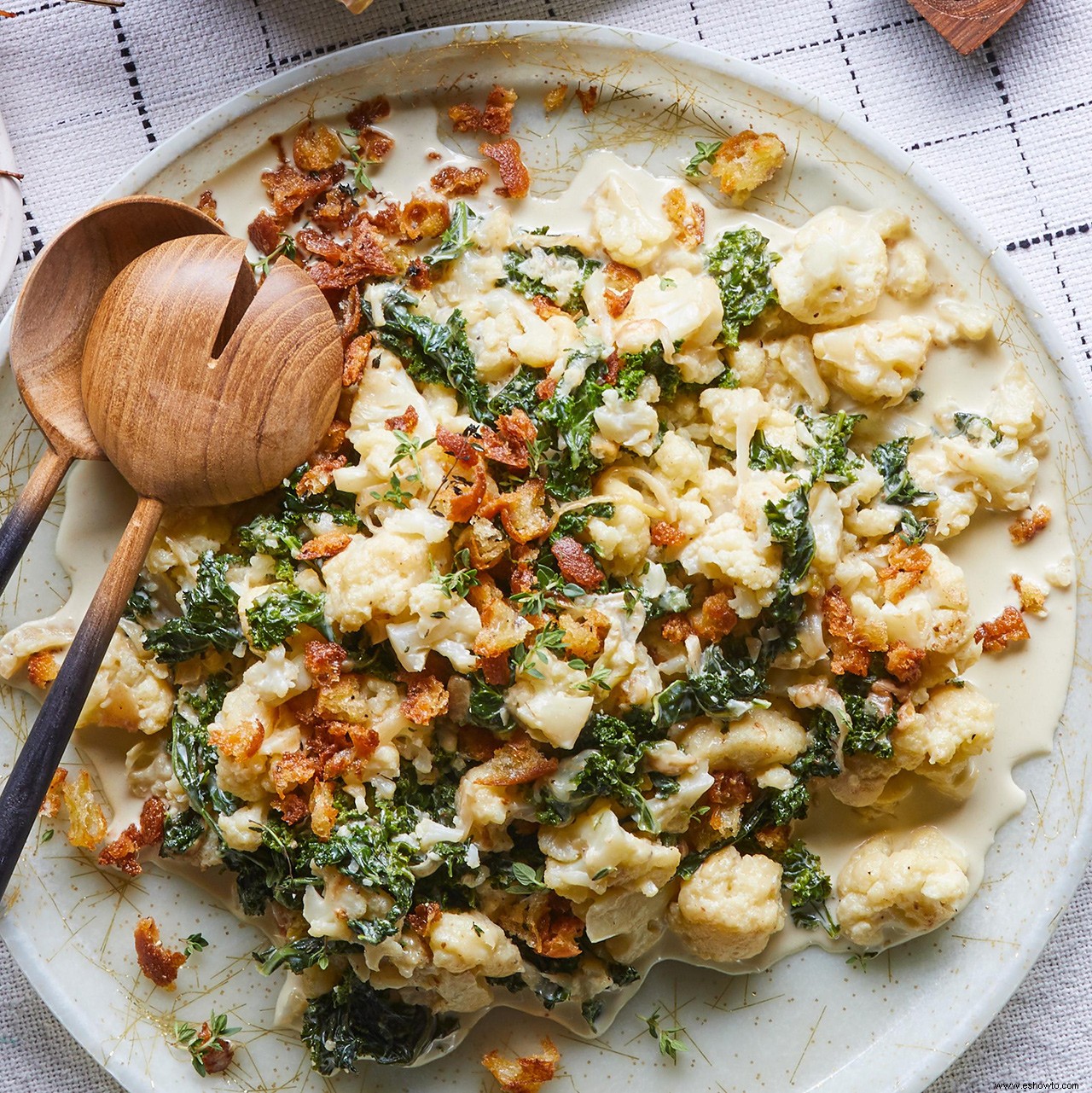 Crema De Coliflor Y Verduras 