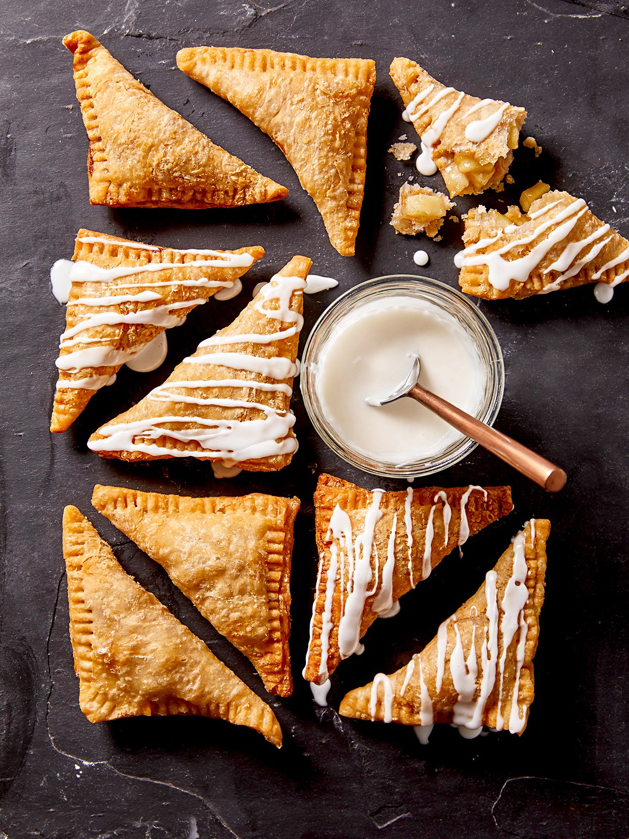 Empanadas de manzana frita 