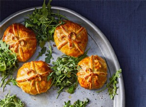 Mini Wellingtons de Res en Hojaldre con Champiñones y Queso de Cabra