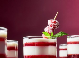 Panna Cotta Espumosa de Arándanos y Jengibre: Receta en Capas Fácil y Refrescante