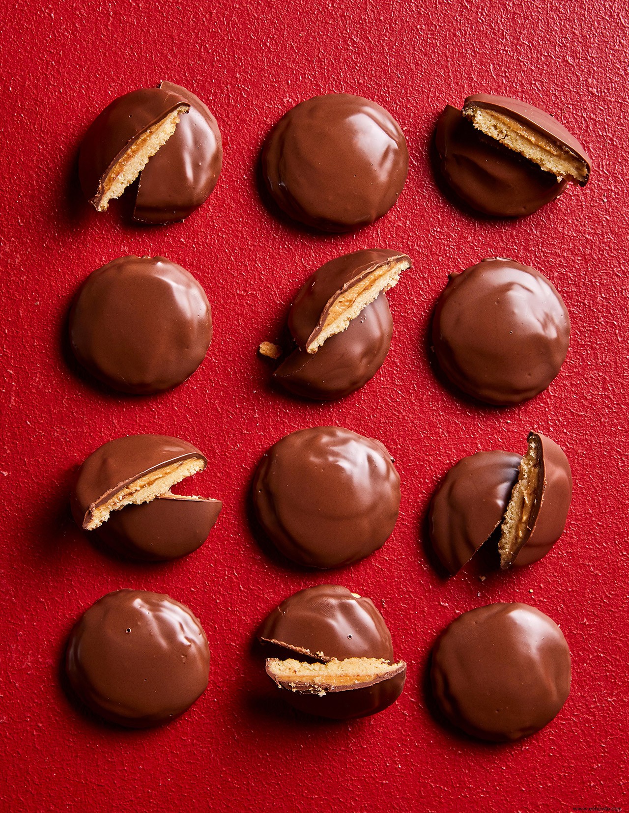 Galletas de mantequilla de maní con chocolate Copycat 