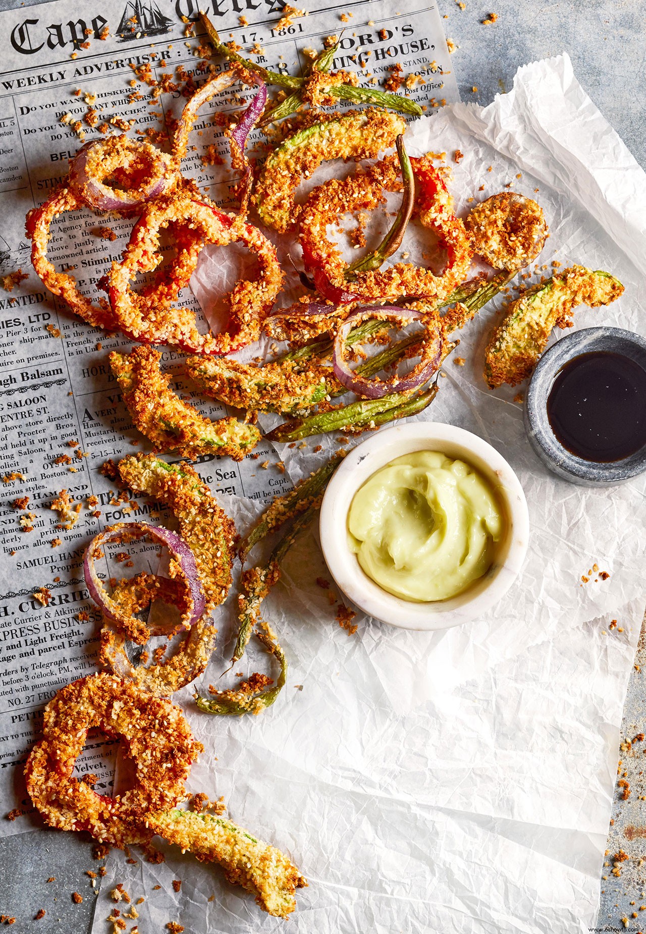 Verduras Tempura Fritas 