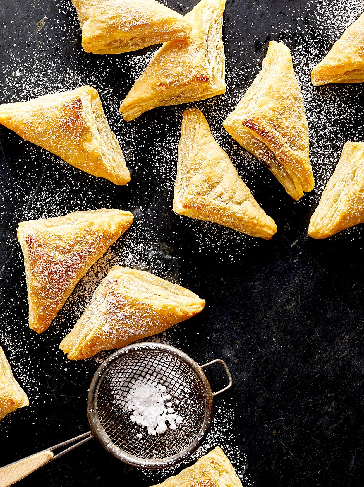 Empanadas de Air-Fryer con chocolate y avellanas 