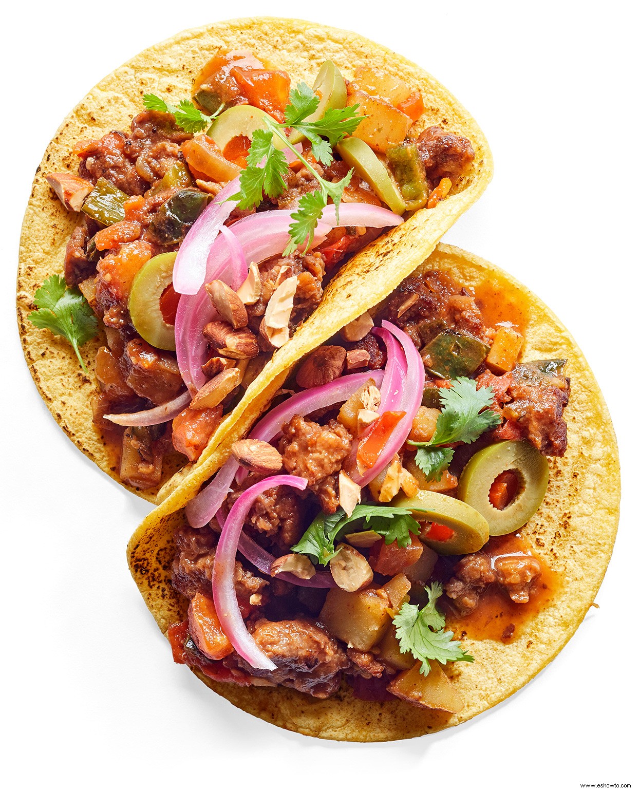 Tacos estilo picadillo de res 