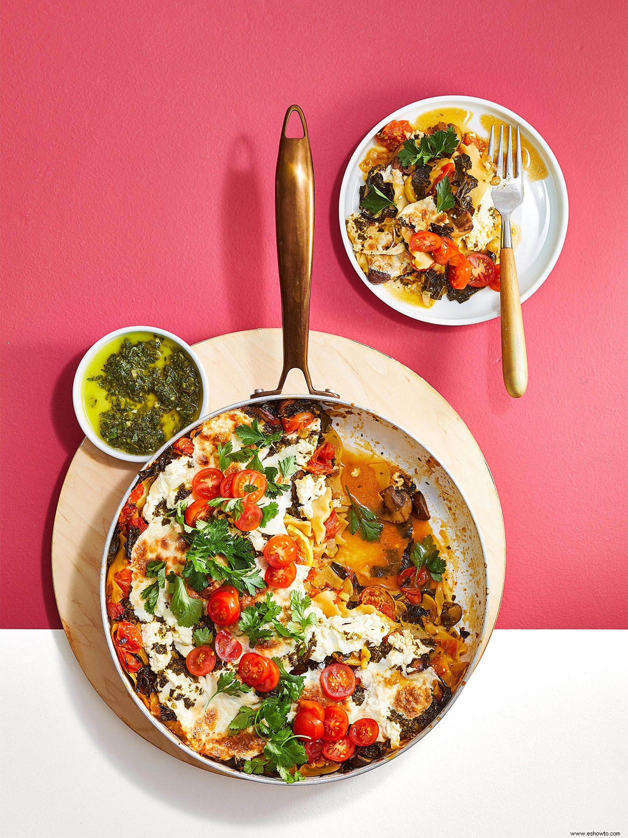 Lasaña de Verduras con Labneh 