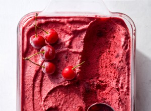 Sorbete de cereza agria 