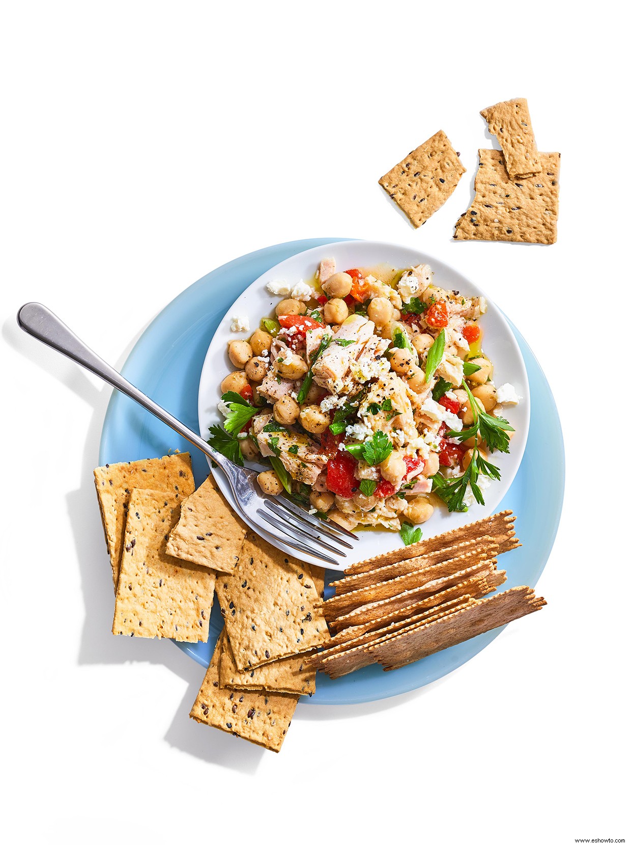 Ensalada De Garbanzos Con Atún 