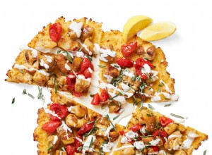 Pan Plano de Coliflor con Pollo Scarpariello: Receta Saludable y Baja en Carbohidratos