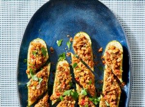 Barquitas de Calabacín Rellenas de Nueces: Receta Saludable y Fácil