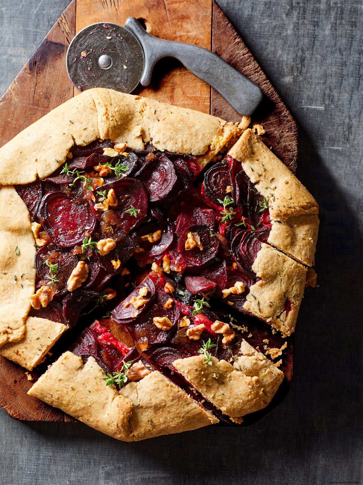 Galette de Mermelada de Remolacha y Cebolla 