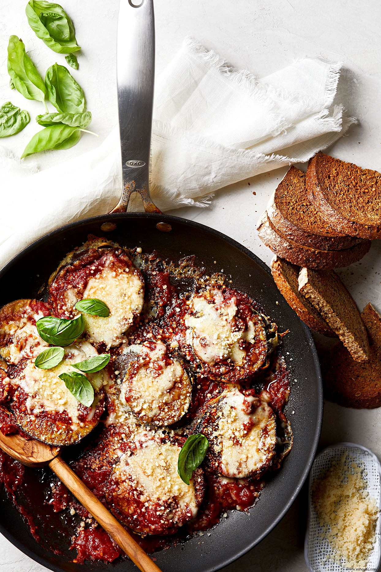 Berenjena rápida a la parmesana 