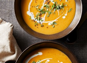 Sopa De Zanahoria Con Estragón Y Nata 