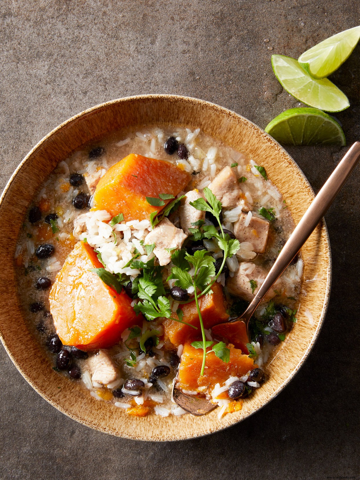 Sopa De Pavo Y Camote Inspirada En El Caribe 