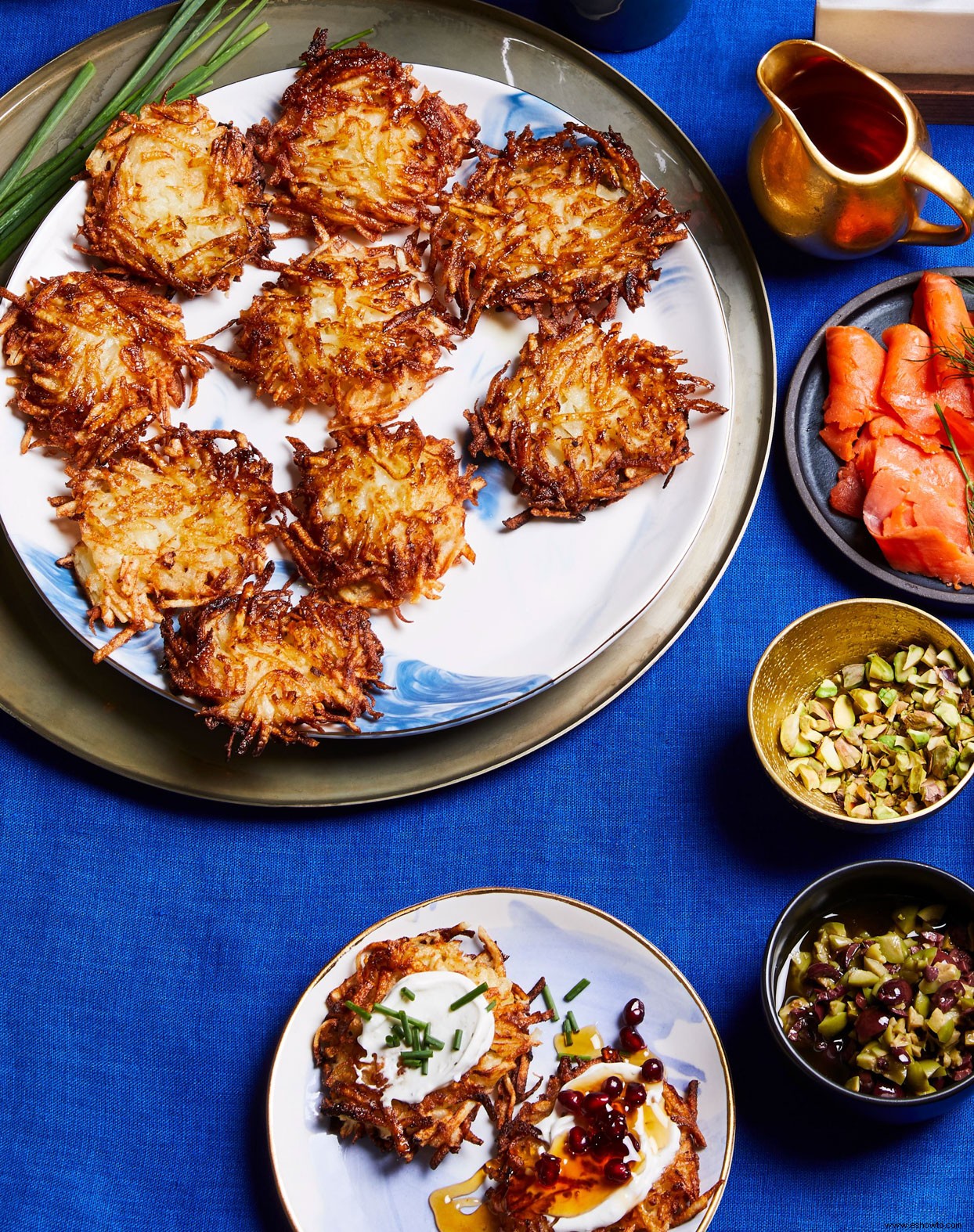 Latkes crujientes 