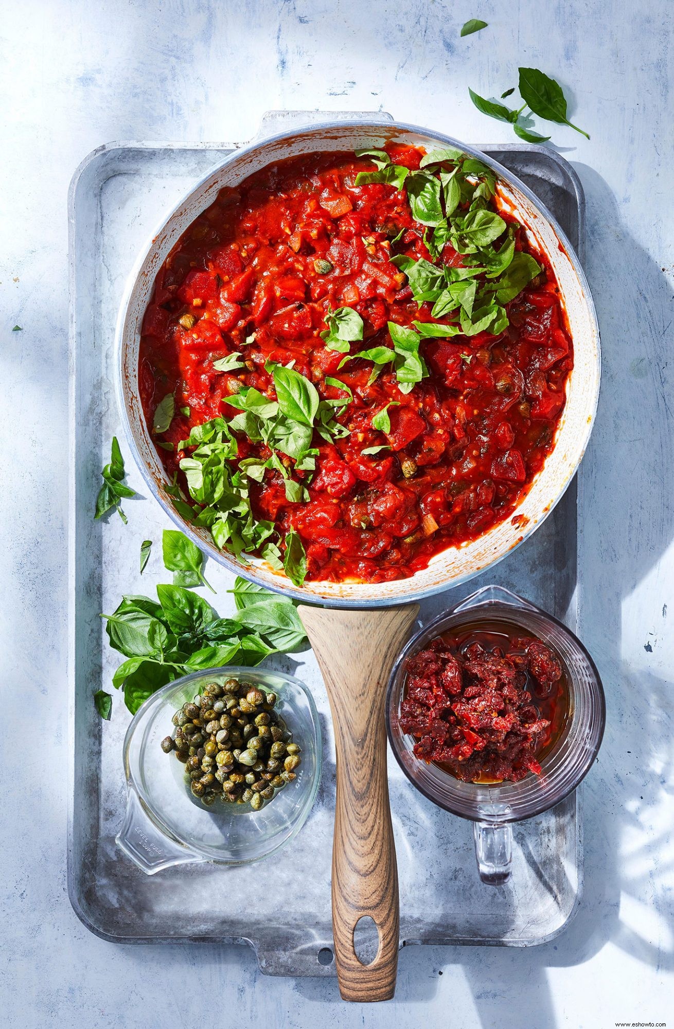 Salsa De Tomate Y Alcaparras 