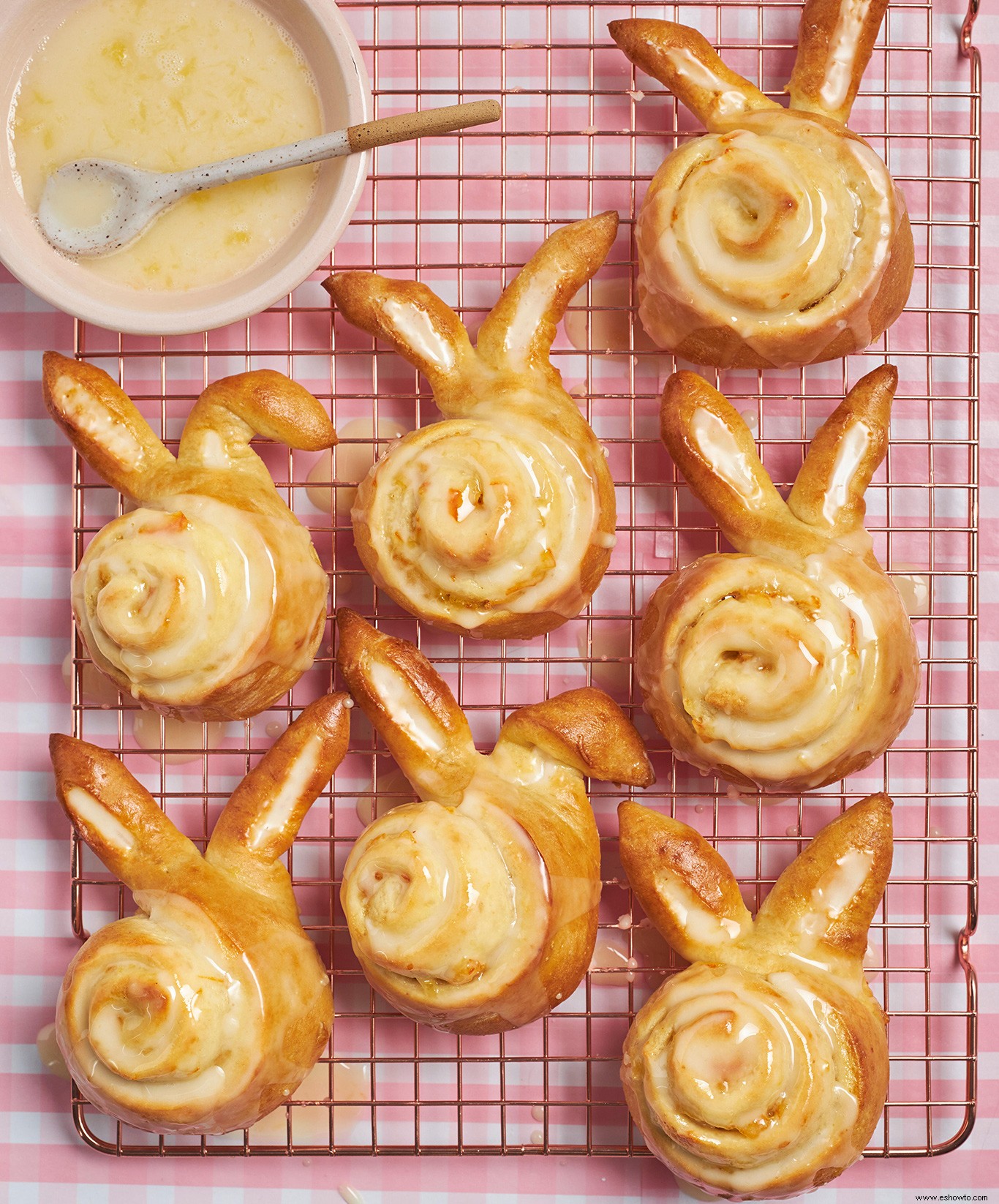 Rollitos De Conejito De Pascua De Naranja 