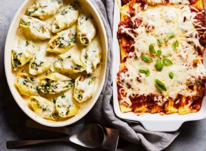 Manicotti Rellenos: Receta Italiana Clásica con Ricotta o Espinacas