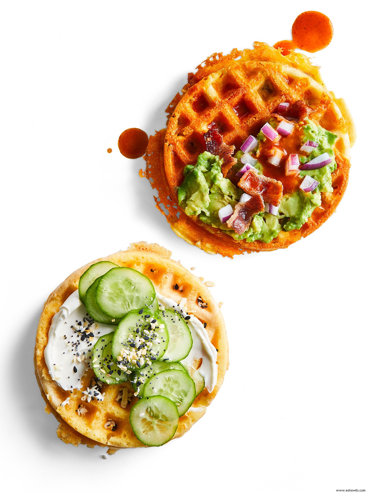 Mini Chaffles Rellenos 